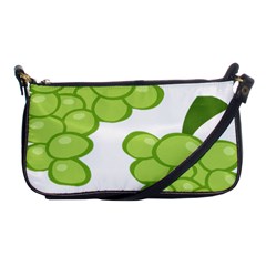 Fruit Green Grape Shoulder Clutch Bags