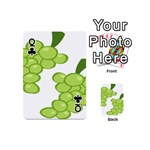 Fruit Green Grape Playing Cards 54 (Mini)  Front - ClubQ