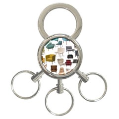 Furnitur Chair 3-ring Key Chains by Mariart