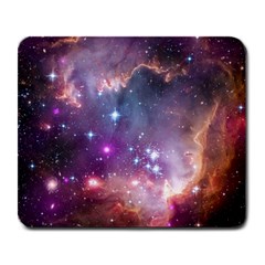 Galaxy Space Star Light Purple Large Mousepads