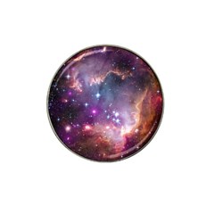 Galaxy Space Star Light Purple Hat Clip Ball Marker by Mariart