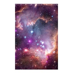 Galaxy Space Star Light Purple Shower Curtain 48  x 72  (Small) 