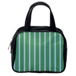 Green Line Vertical Classic Handbags (One Side) Front