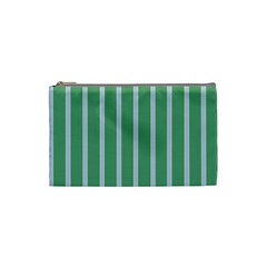 Green Line Vertical Cosmetic Bag (small) 