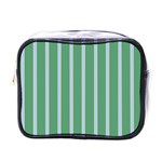 Green Line Vertical Mini Toiletries Bags Front