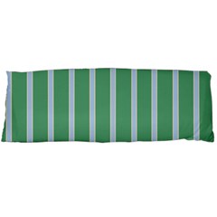 Green Line Vertical Body Pillow Case (dakimakura) by Mariart