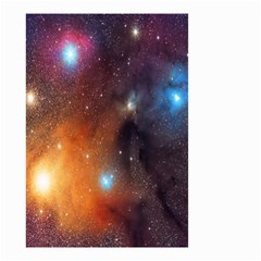 Galaxy Space Star Light Small Garden Flag (two Sides)