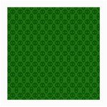 Green Seed Polka Medium Glasses Cloth Front