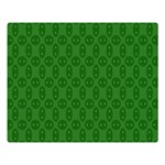 Green Seed Polka Double Sided Flano Blanket (Large)  80 x60  Blanket Front