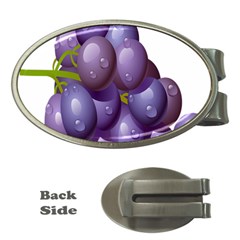 Grape Fruit Money Clips (oval)  by Mariart