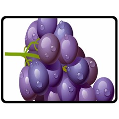 Grape Fruit Fleece Blanket (large) 