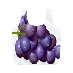 Grape Fruit Full Print Recycle Bags (m)  by Mariart