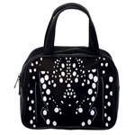 Helmet Original Diffuse Black White Space Classic Handbags (One Side) Front