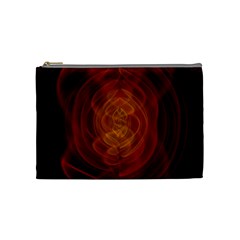 High Res Nostars Orange Gold Cosmetic Bag (medium) 