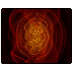 High Res Nostars Orange Gold Fleece Blanket (medium) 