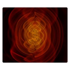 High Res Nostars Orange Gold Double Sided Flano Blanket (small) 