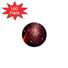 Highest Resolution Version Space Net 1  Mini Buttons (100 Pack)  by Mariart