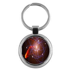 Highest Resolution Version Space Net Key Chains (round)  by Mariart