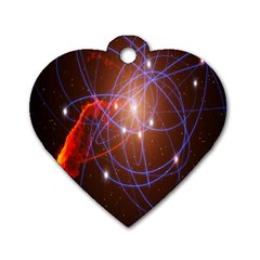 Highest Resolution Version Space Net Dog Tag Heart (two Sides)