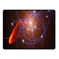Highest Resolution Version Space Net Double Sided Fleece Blanket (small) 