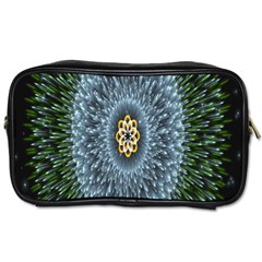 Hipnotic Star Space White Green Toiletries Bags