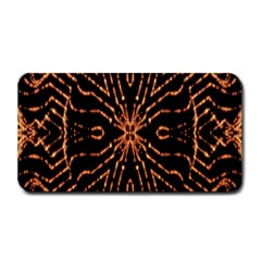 Golden Fire Pattern Polygon Space Medium Bar Mats by Mariart