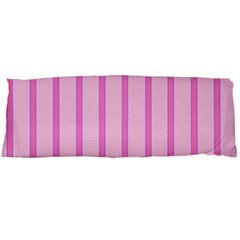 Line Pink Vertical Body Pillow Case (dakimakura)