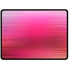 Line Pink Space Sexy Rainbow Double Sided Fleece Blanket (large) 