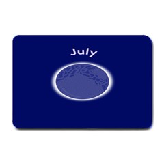 Moon July Blue Space Small Doormat 