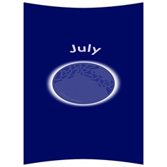 Moon July Blue Space Back Support Cushion by Mariart