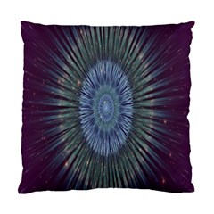 Peaceful Flower Formation Sparkling Space Standard Cushion Case (one Side)