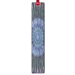 Peaceful Flower Formation Sparkling Space Large Book Marks