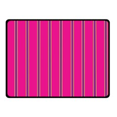 Pink Line Vertical Purple Yellow Fushia Fleece Blanket (small)
