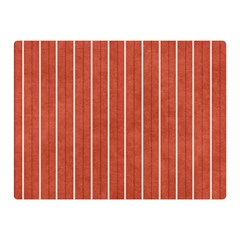 Line Vertical Orange Double Sided Flano Blanket (mini)  by Mariart