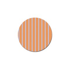 Rayures Bleu Orange Golf Ball Marker (4 pack)