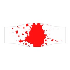 Red Blood Splatter Stretchable Headband by Mariart