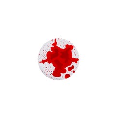 Red Blood Transparent 1  Mini Buttons