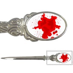 Red Blood Transparent Letter Openers