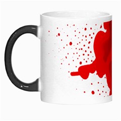 Red Blood Transparent Morph Mugs