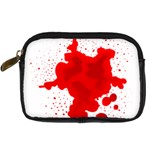 Red Blood Transparent Digital Camera Cases Front