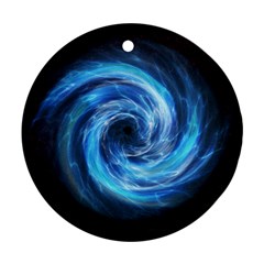Hole Space Galaxy Star Planet Ornament (round)
