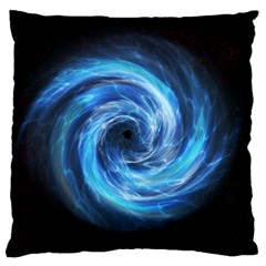 Hole Space Galaxy Star Planet Large Flano Cushion Case (one Side) by Mariart