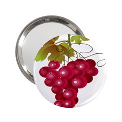 Red Fruit Grape 2 25  Handbag Mirrors