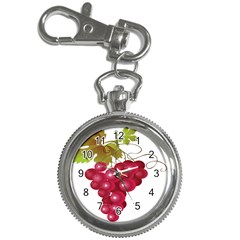Red Fruit Grape Key Chain Watches by Mariart