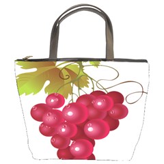 Red Fruit Grape Bucket Bags