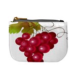 Red Fruit Grape Mini Coin Purses Front