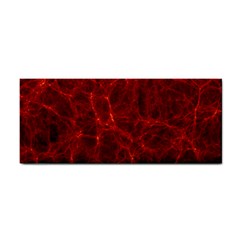 Simulation Red Water Waves Light Cosmetic Storage Cases by Mariart