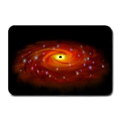 Space Galaxy Black Sun Plate Mats