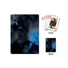 Space Star Blue Sky Playing Cards (mini)  by Mariart