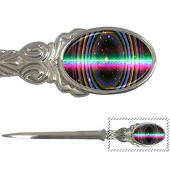 Spectrum Space Line Rainbow Hole Letter Openers by Mariart